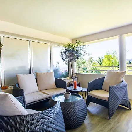 公寓 Agreable T3 Avec Vue Sur La Siagne